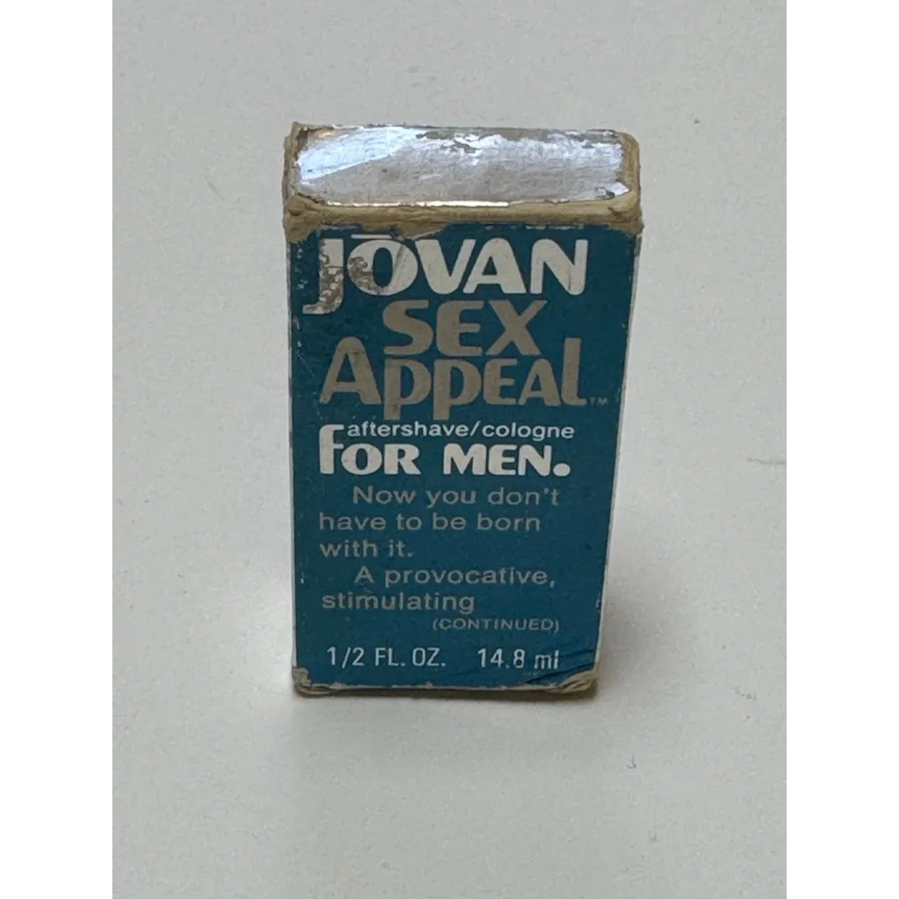 Vintage Collectible Jovan Sex Appeal Aftershave/Cologne - OOP